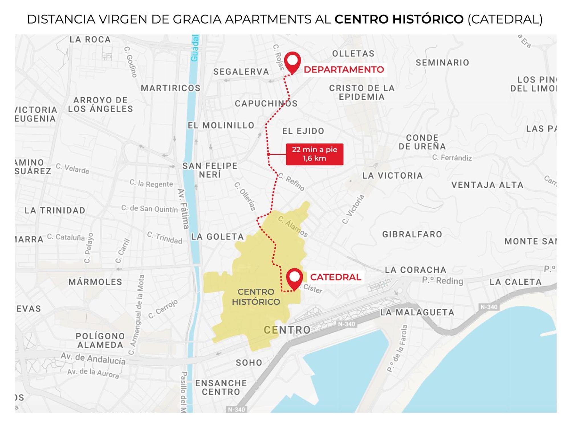 Virgen De Gracia Apartments مالقة المظهر الخارجي الصورة